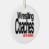 Wrestling Coaches machen es besser Keramikornament (Rechts)