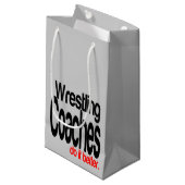 Wrestling Coaches machen es besser Kleine Geschenktüte (Vorderseite Schrägansicht)
