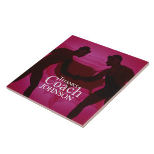 Wrestling dank Coach Silhouette Red Fliese