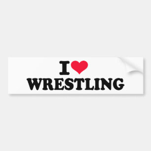 Wrestling der Liebe I Autoaufkleber