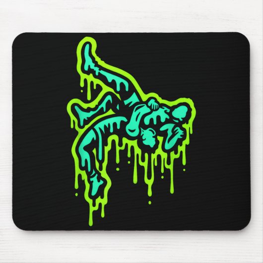 Wrestling Drip Wrestle Dripng Wrestler Men Women T Mousepad (Vorne)