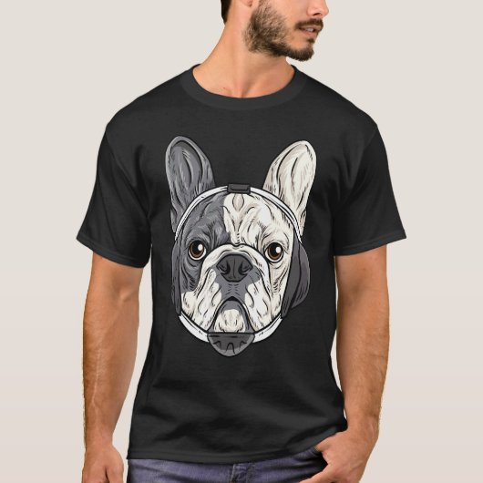 Wrestling Frenchie Kids Men Women T-Shirt (Vorderseite)