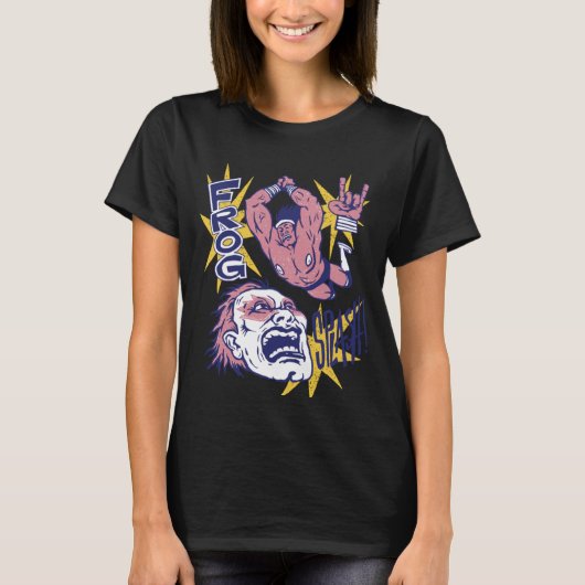 Wrestling Frog Splash Hobby T-Shirt (Vorderseite)