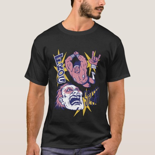 Wrestling Frog Splash Hobby T-Shirt (Vorderseite)