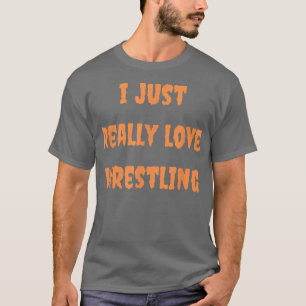 Wrestling Funny Halloween Spookoker Herbstsport T-Shirt