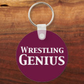Wrestling Genius Geschenke Schlüsselanhänger (Vorderseite)