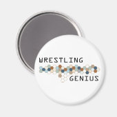Wrestling Genius Magnet (Vorderseite/Rückseite)