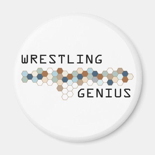 Wrestling Genius Magnet (Vorne)