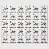 Wrestling Geschenkpapier (Flach)