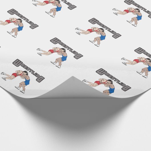WRESTLING GESCHENKPAPIER (Ecke)