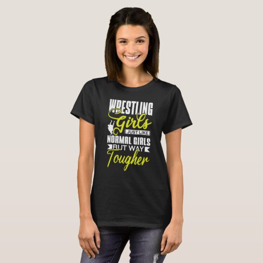 Wrestling Girls genau wie normale Girls, aber wie T-Shirt (Vorne ganz)