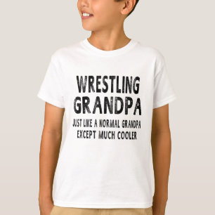 Wrestling Großvater Vatertag gibt Männern T-Shirt