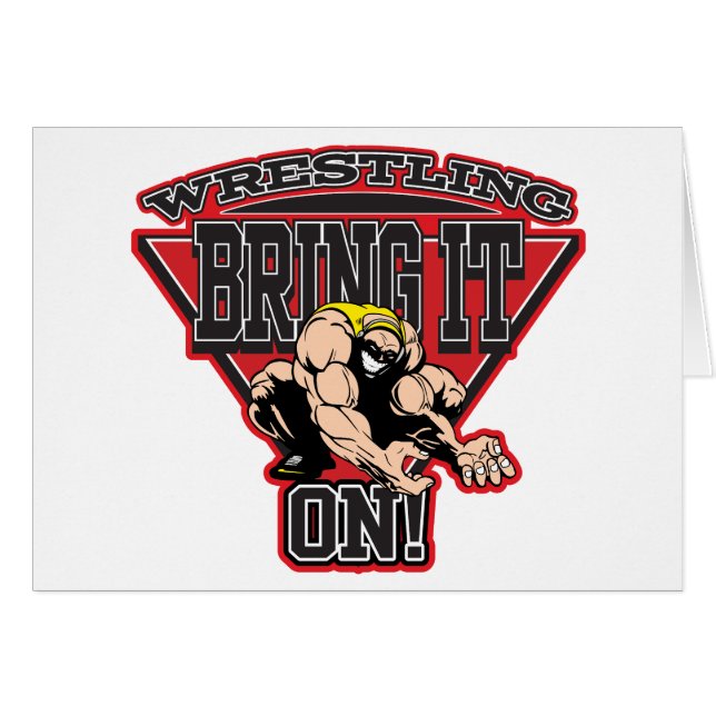 Wrestling holen es an (Vorderseite (Horizontal))