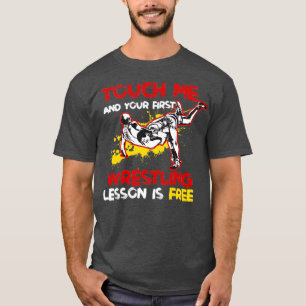 Wrestling Hoodie Wrestling Coach Sportgeschenk T-Shirt