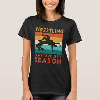 Wrestling Is My Favourite Season T-Shirt
