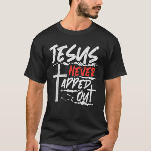 Wrestling Jesus Stach nie Christlichen Kampf aus T-Shirt