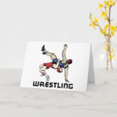 Wrestling Karte (Gelbe Blume)