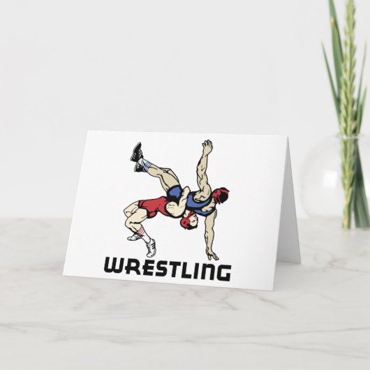 Wrestling Karte (Vorderseite)