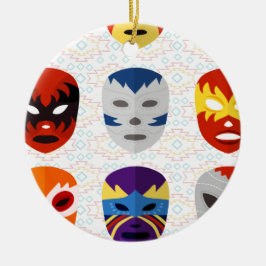 Wrestling Keramik Ornament