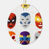 Wrestling Keramik Ornament (Links)