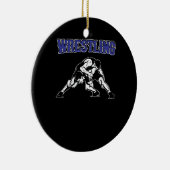 Wrestling Keramik Ornament (Rechts)
