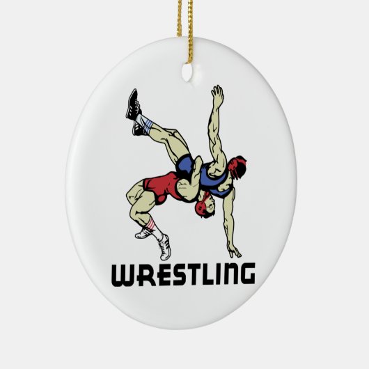 Wrestling Keramikornament (Rechts)