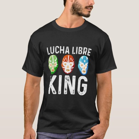 Wrestling Luchador Lucha Lib T-Shirt (Vorderseite)