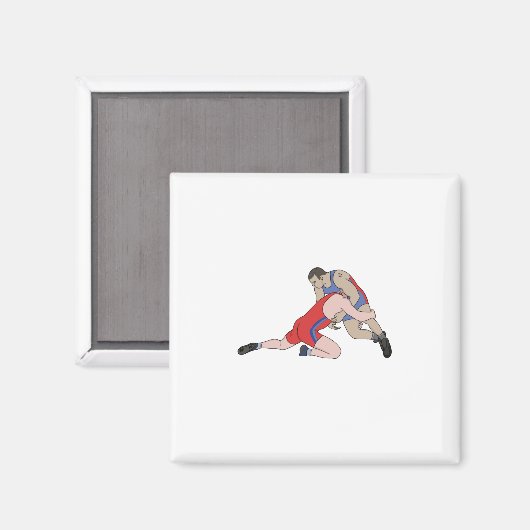 Wrestling Magnet (Vorderseite/Rückseite)