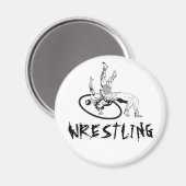 Wrestling Magnet (Vorderseite/Rückseite)