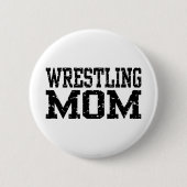 Wrestling Mama Button (Vorderseite)
