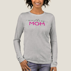 Wrestling Mama Racerback Tank, Muttergeschenk Gebu Tri-Blend Shirt