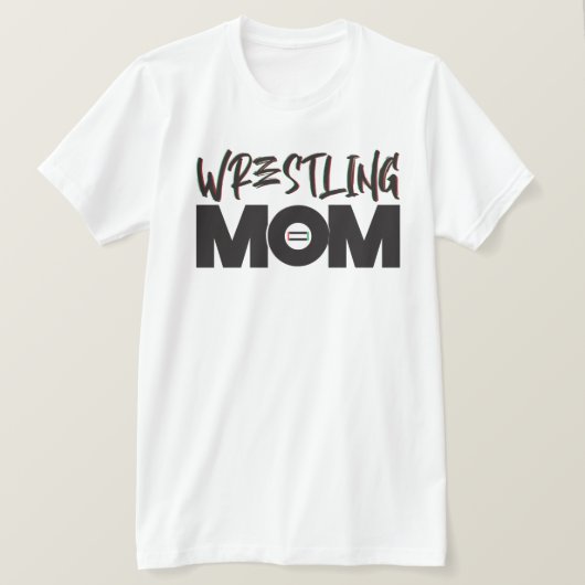 Wrestling Mama Shirt (Design vorne)
