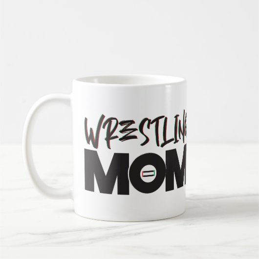 Wrestling Mama Tasse (Links)
