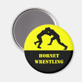 Wrestling-Mannschaftsmagnet Magnet (Vorderseite/Rückseite)