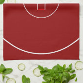 Wrestling-Matte Geschirrtuch (Gefaltet)