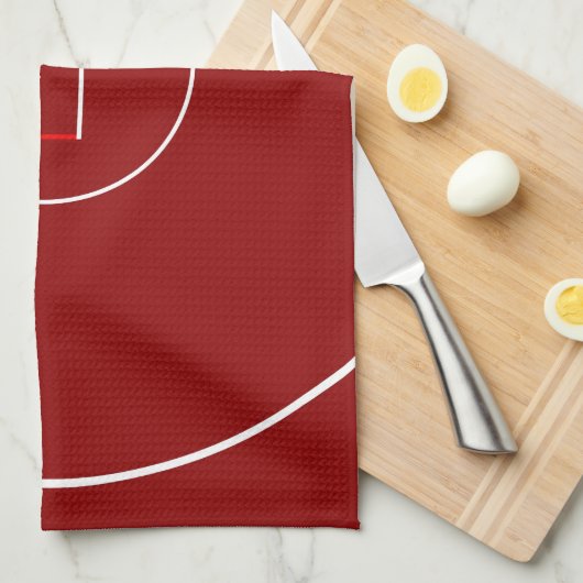 Wrestling-Matte Geschirrtuch (Viertel Falte)