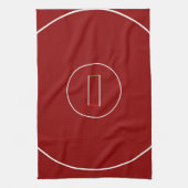 Wrestling-Matte Geschirrtuch (Vertikal)