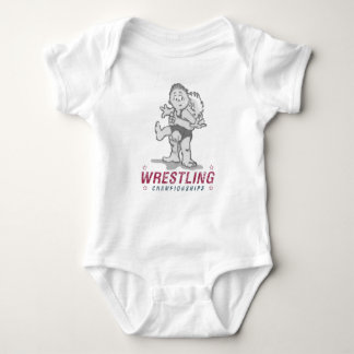 Wrestling-Meisterschaften Baby Strampler