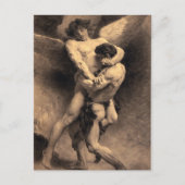 Wrestling mit Engeln Postkarte (Vorderseite)