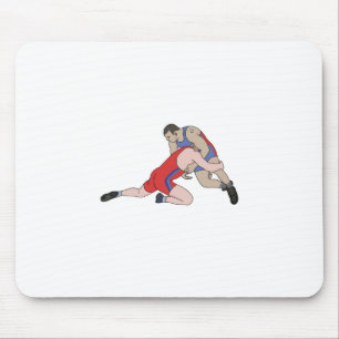 Wrestling Mousepad