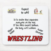 Wrestling Mousepad (Vorne)