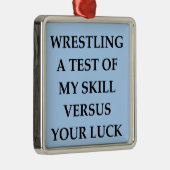 Wrestling Ornament Aus Metall (Rechts)