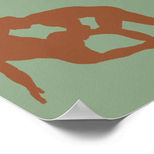 Wrestling Pop Art Poster (Ecke)