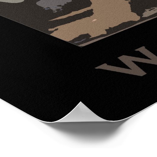 Wrestling Poster (Ecke)