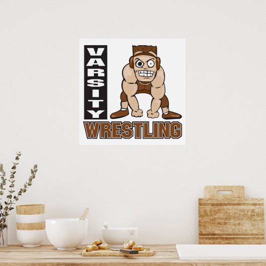 Wrestling Poster (Küche)