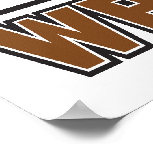 Wrestling Poster (Ecke)