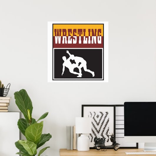 Wrestling Poster (Heimbüro)