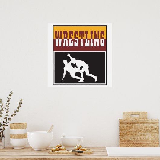 Wrestling Poster (Küche)