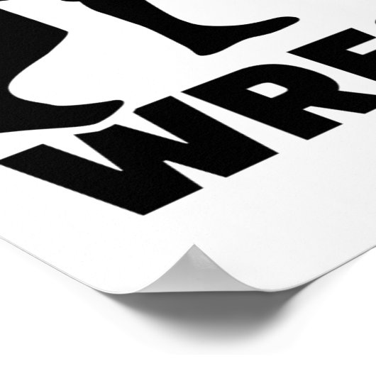 Wrestling Poster (Ecke)