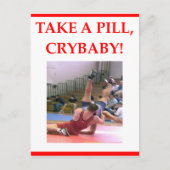 Wrestling Postkarte (Vorderseite)